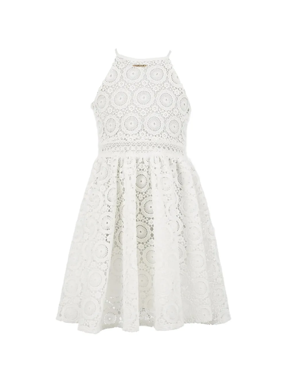 TWINSET Kids Abito in macramé - Bianco