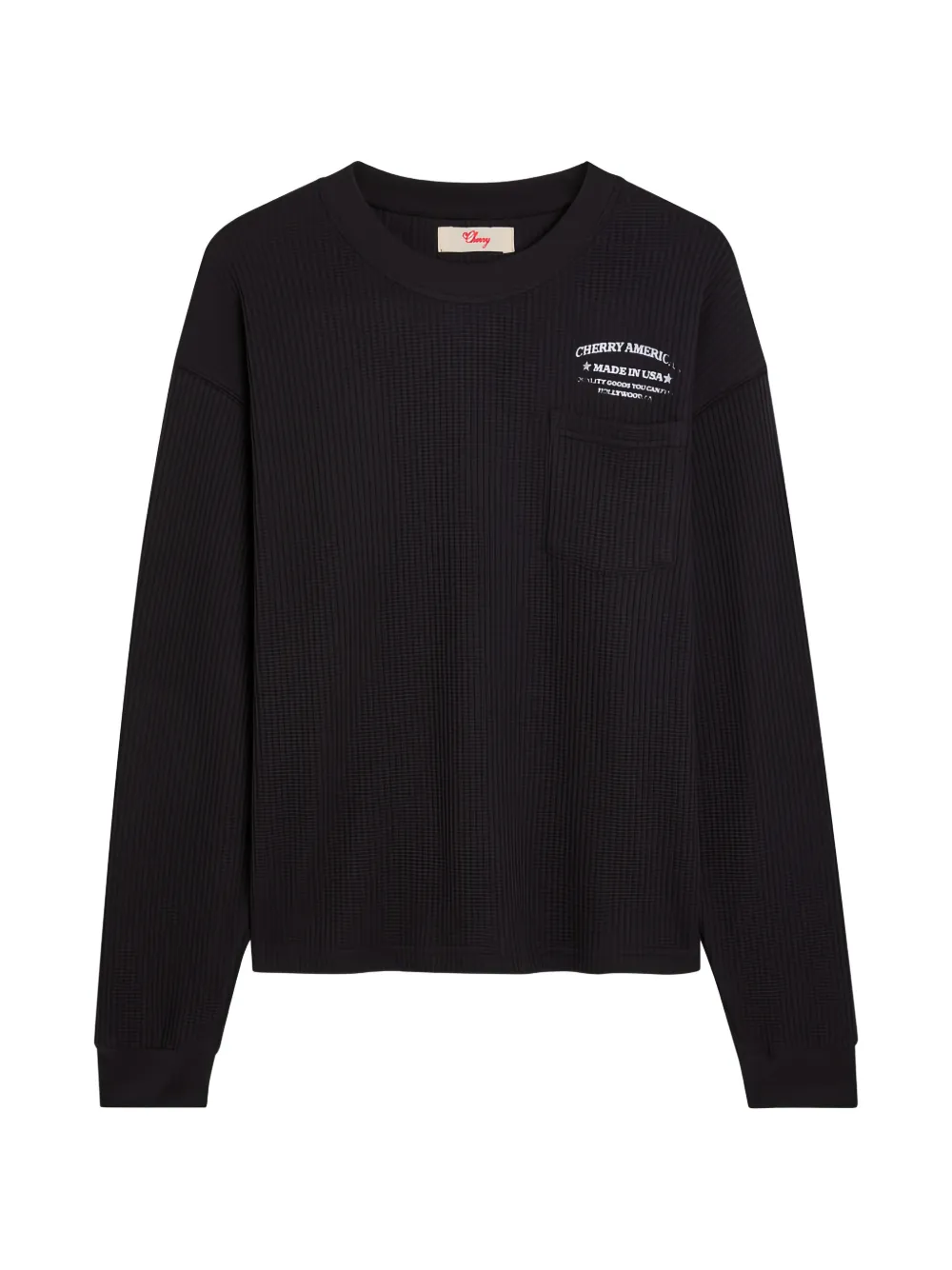 Cherry LA pocket-detail sweater - Nero
