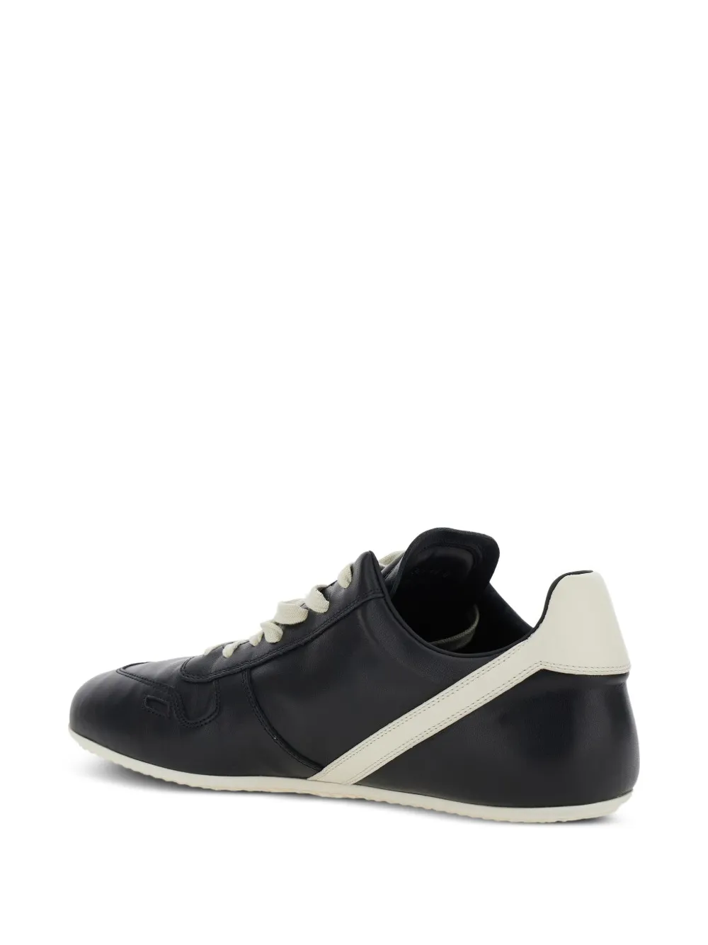 Rick Owens Sneakers met streep en vlak Zwart