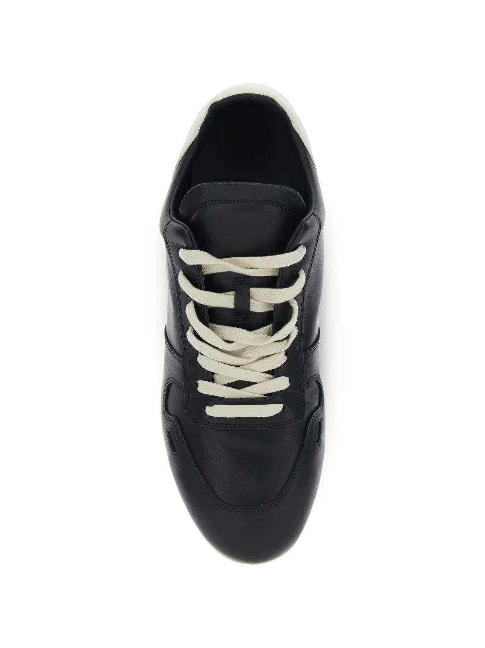 Rick Owens Sneakers met streep en vlak Zwart