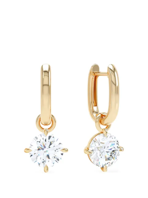 LOEV  Allday diamond drop is removable earring