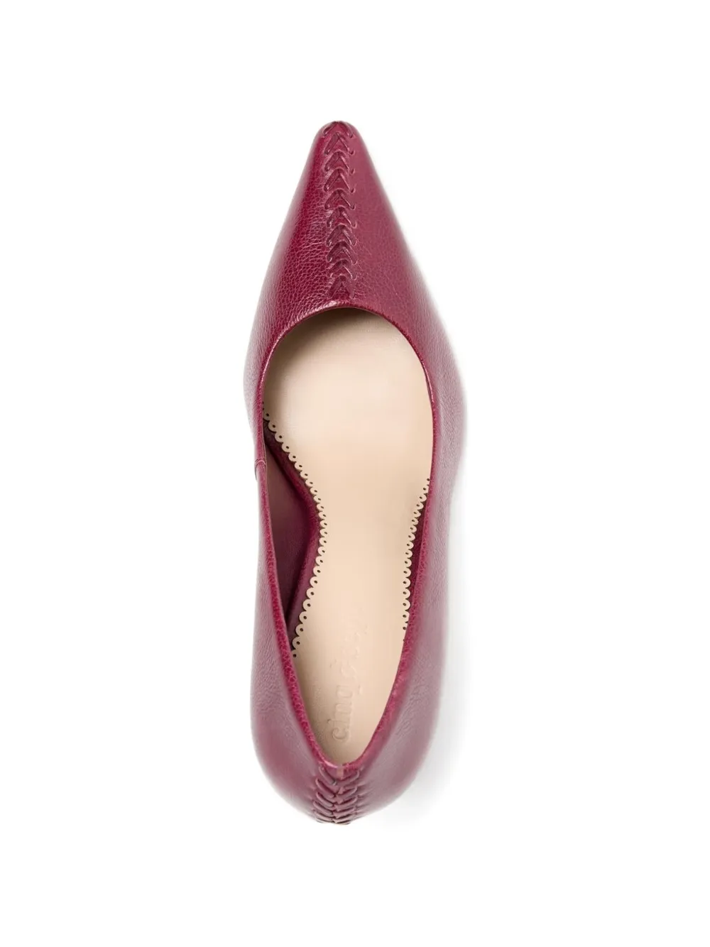  Cinq A Sept Giselle Pointed Pumps - Red 