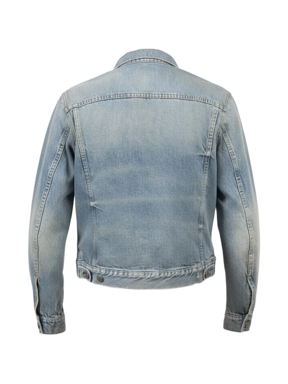  R13 Buttoned Denim Jacket - Blue 