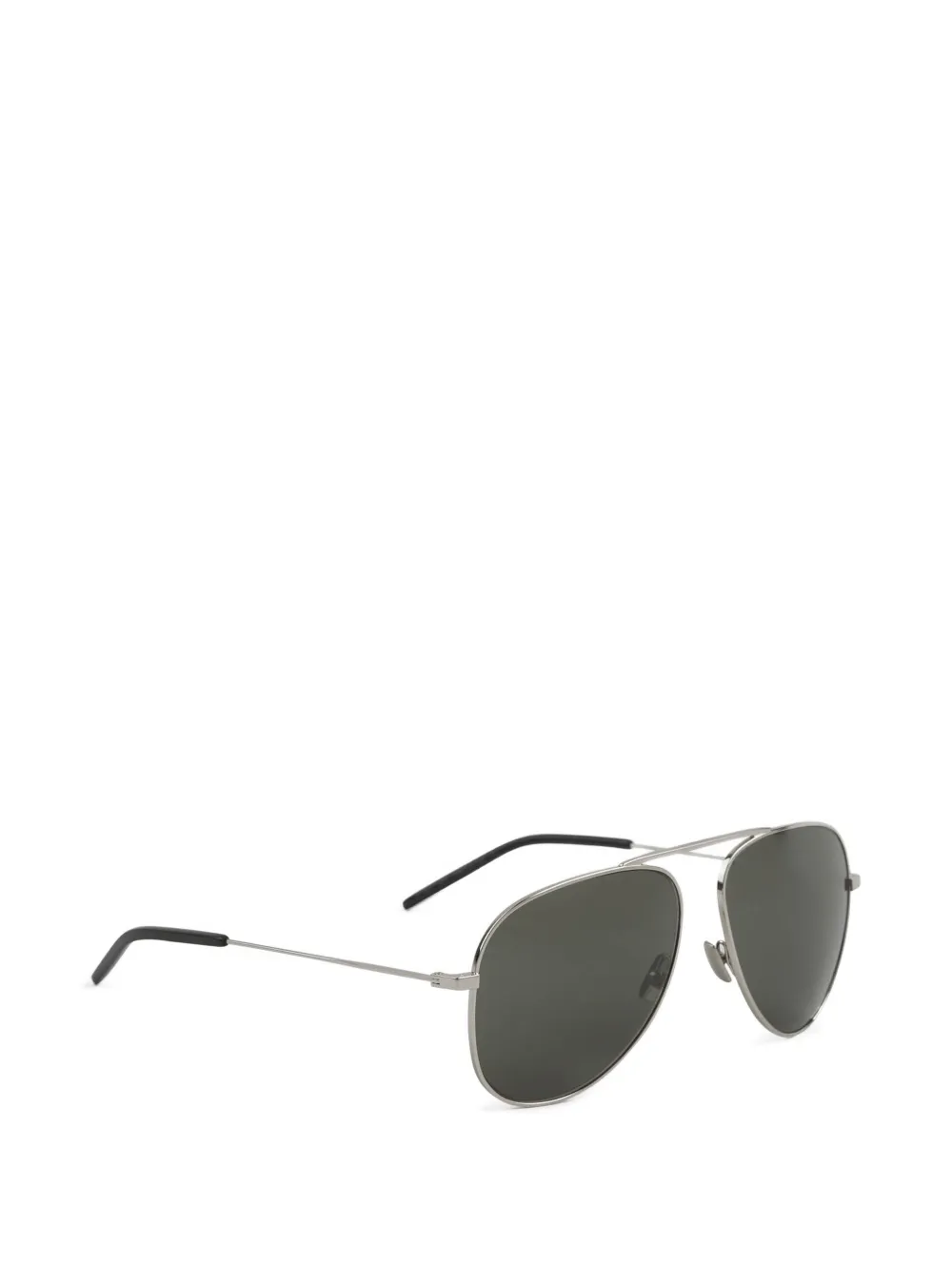 Saint Laurent Eyewear Zonnebril met piloten montuur Zilver