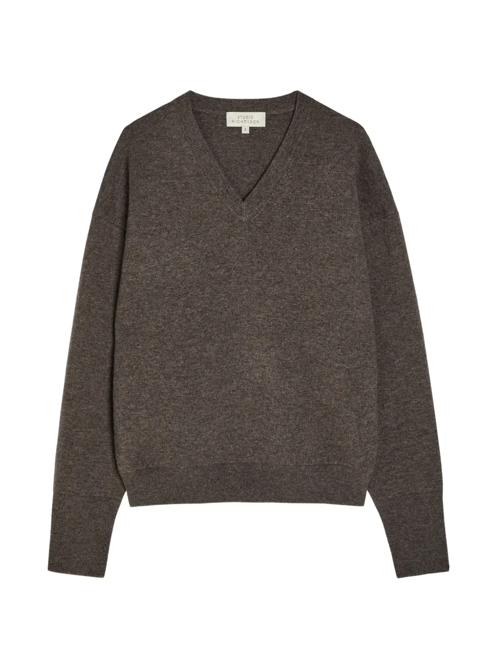 Studio Nicholson V-neck sweater - Marrone
