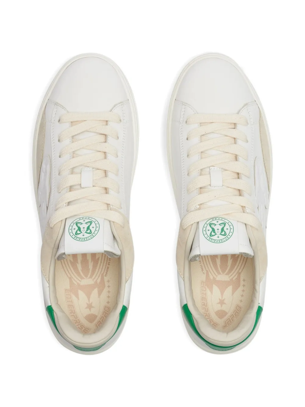 Enterprise Japan Rocket sneakers met applicatie Wit