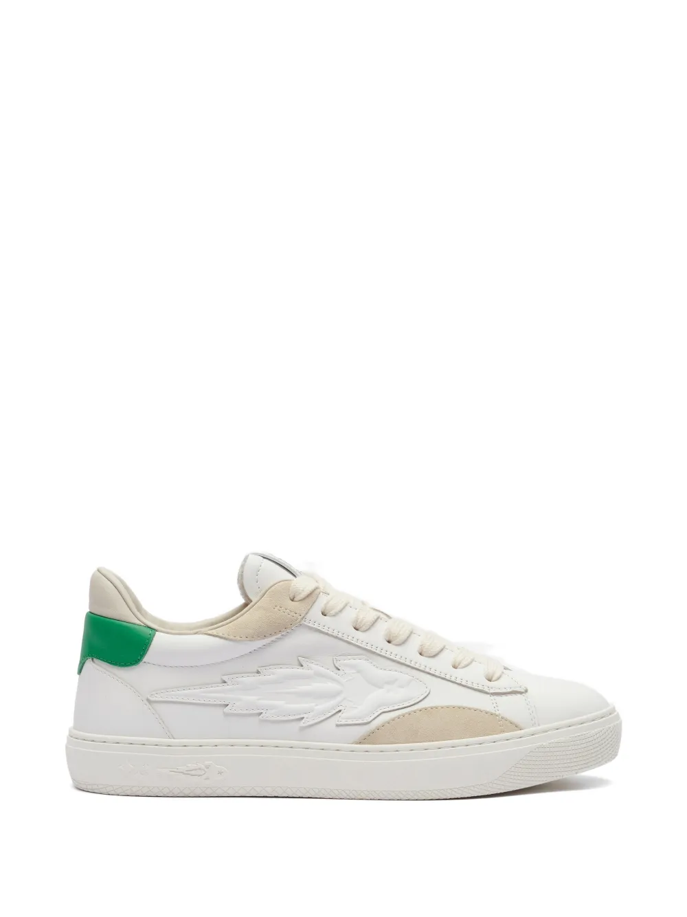 Enterprise Japan rocket appliqued sneakers - Bianco
