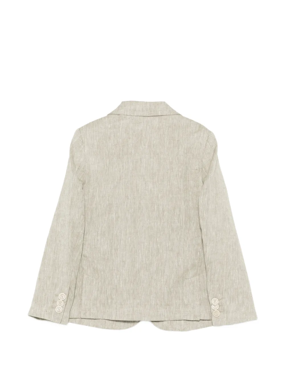  Eleventy Kids Single-breasted Blazer - Green 