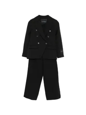Emporio Armani Kids Terno Risca De Giz | Azul | FARFETCH BR
