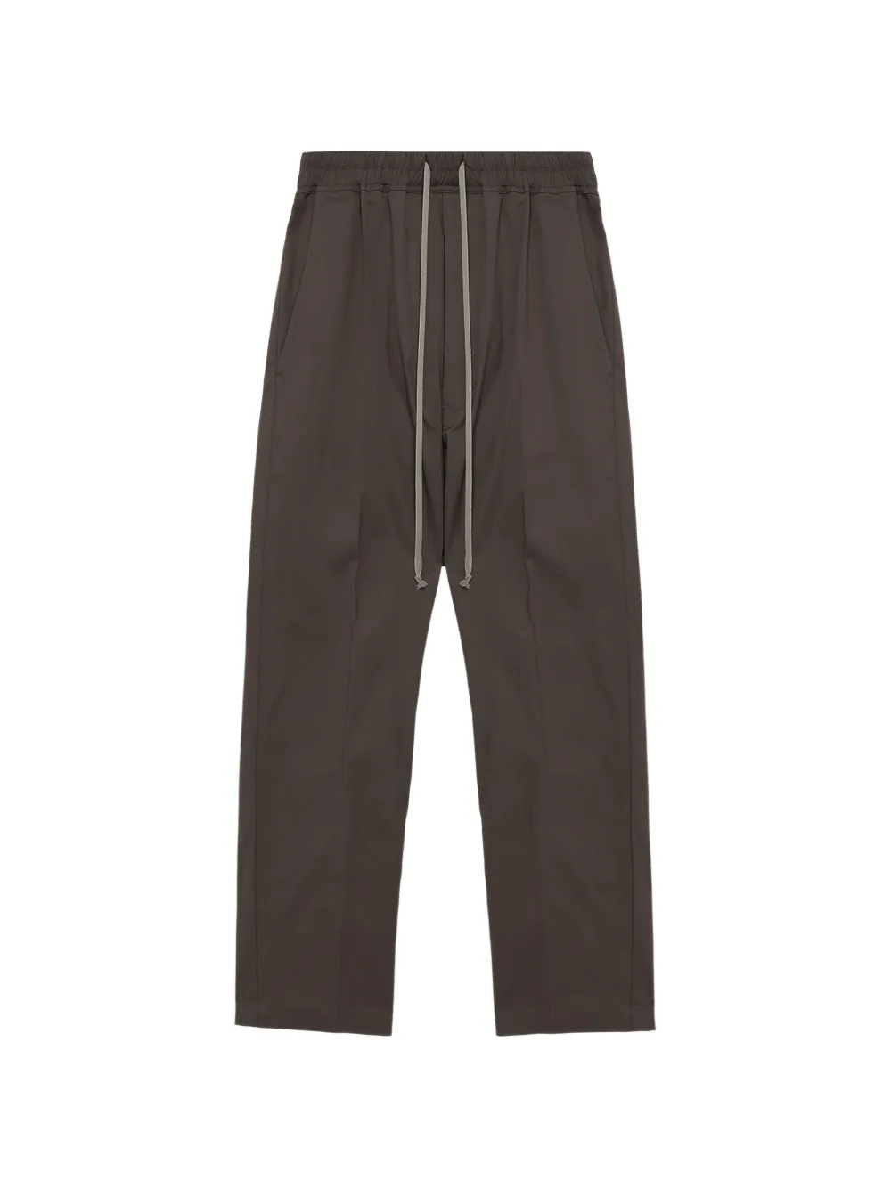 Rick Owens drawstring-waisr trousers - Marrone
