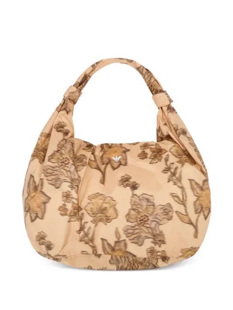 OUR LEGACY flower-jacquard tote bag