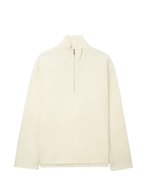 Rier zip fleece sweater