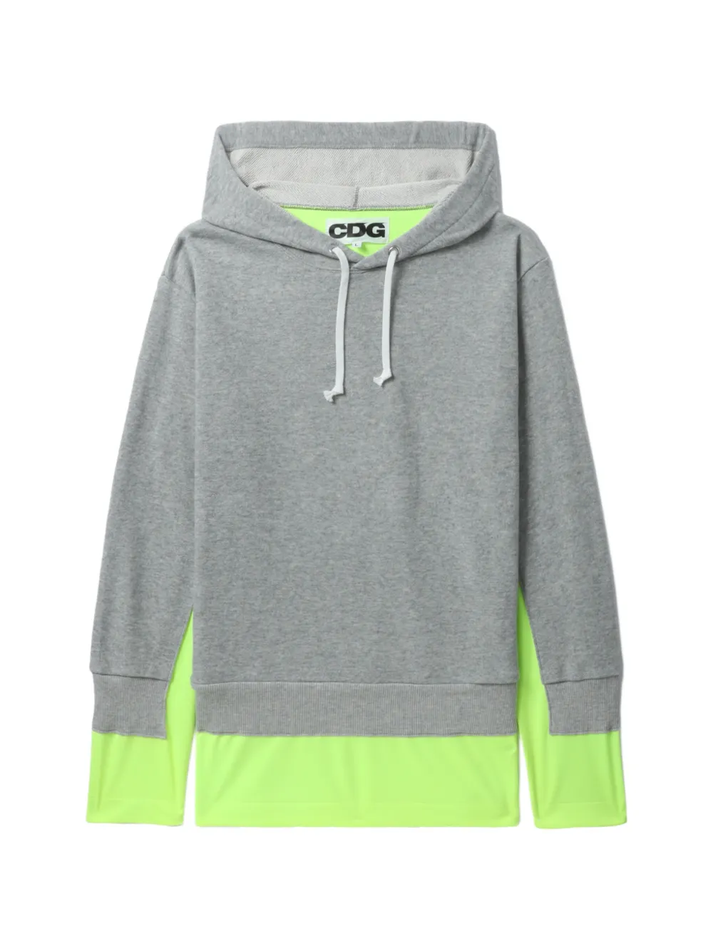 Cdg 分层式连帽衫 In Gray