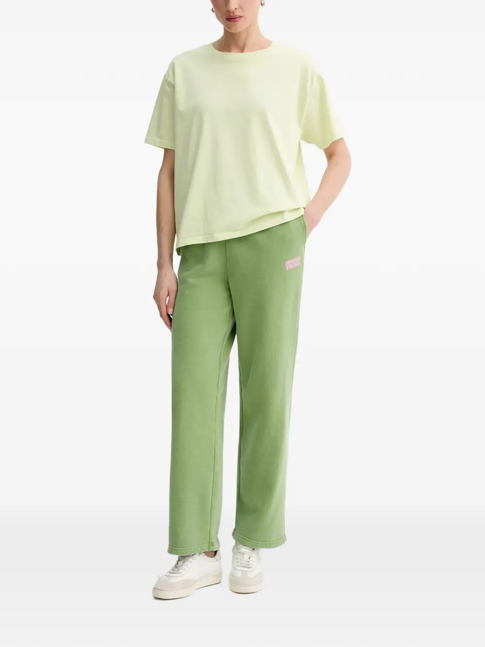 Plizzy Logo-Print Trousers