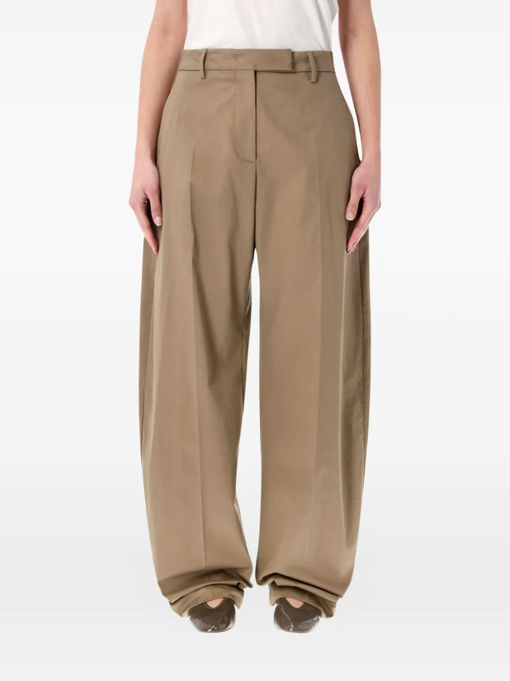 THELATEST Dina belt-loop trousers - Toni neutri