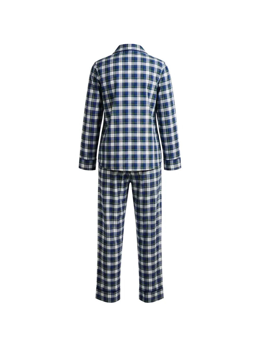  Polo Ralph Lauren Checked-pattern Pyjama Set - Blue 