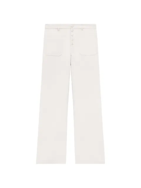 Courrèges patch-pocket trousers