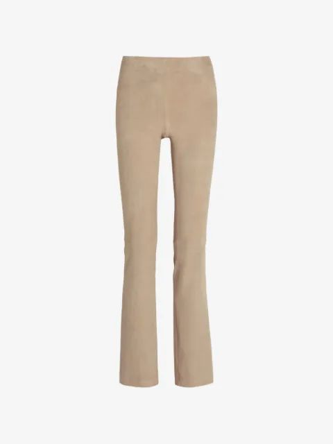 Stouls flared-leg trousers