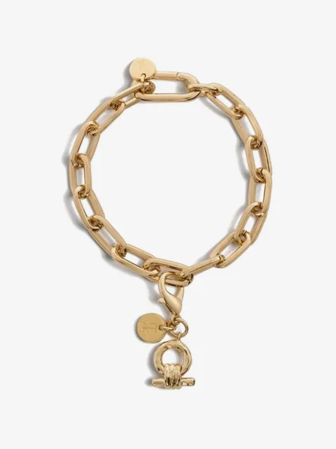 La DoubleJ Shen loop charm bracelete