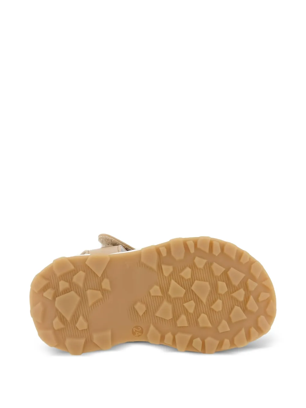Moschino Kids Teddy sandalen met bandjes Wit
