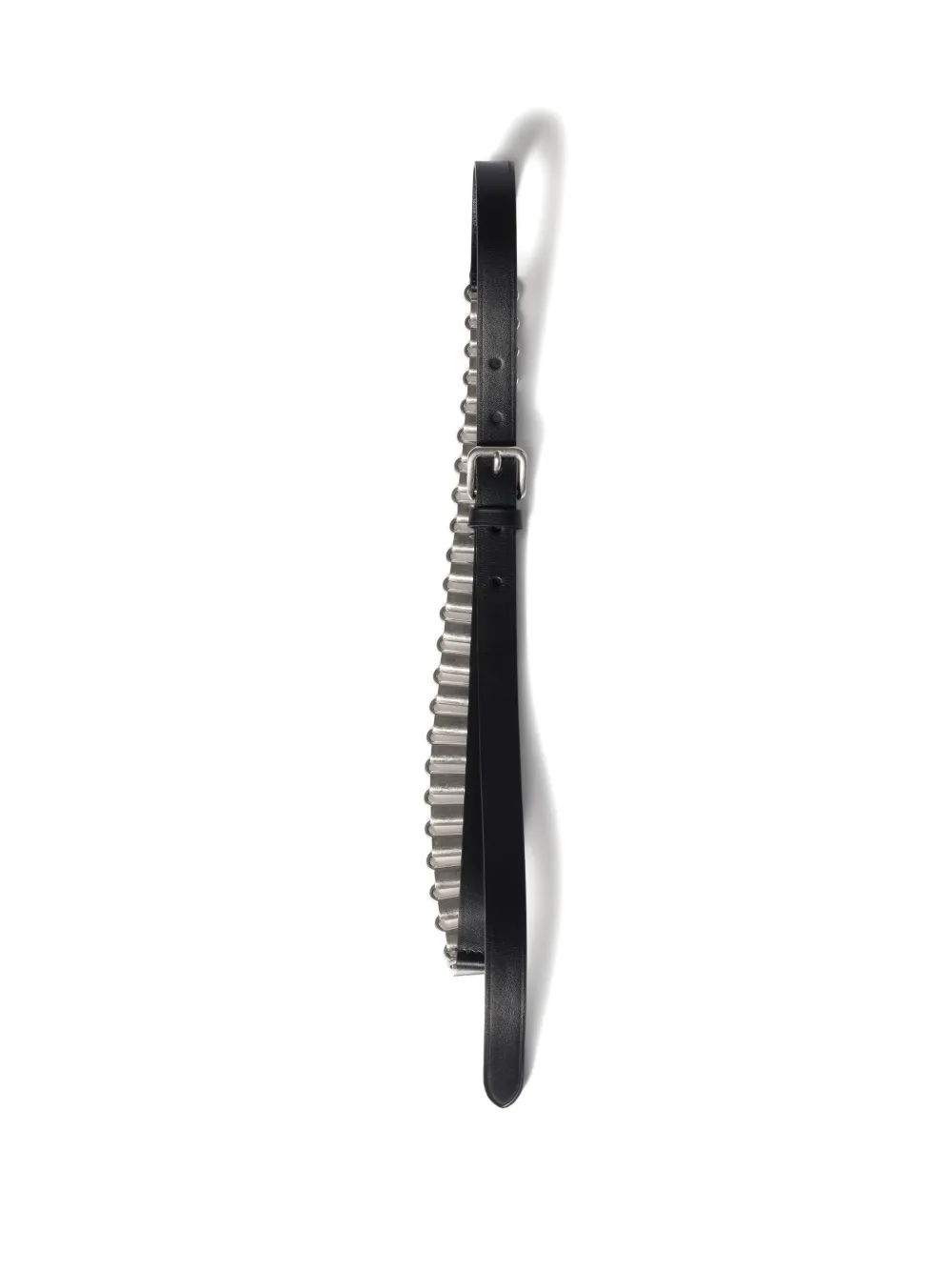 Miu City metalen riem Zwart