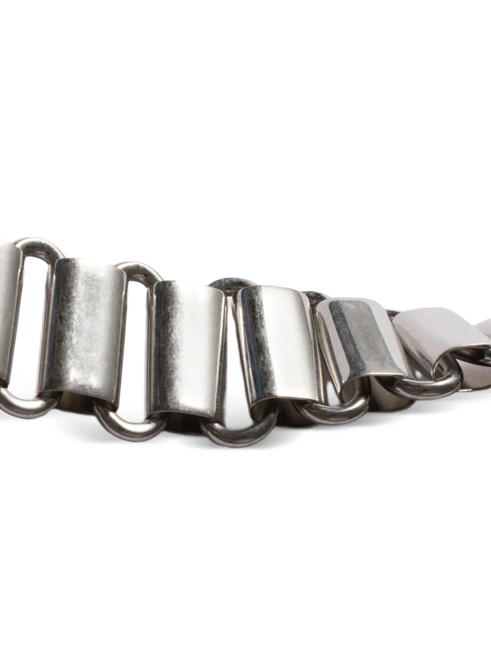 Miu City metalen riem Zwart