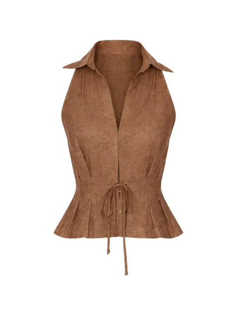 HEVRON Sloan collared vest