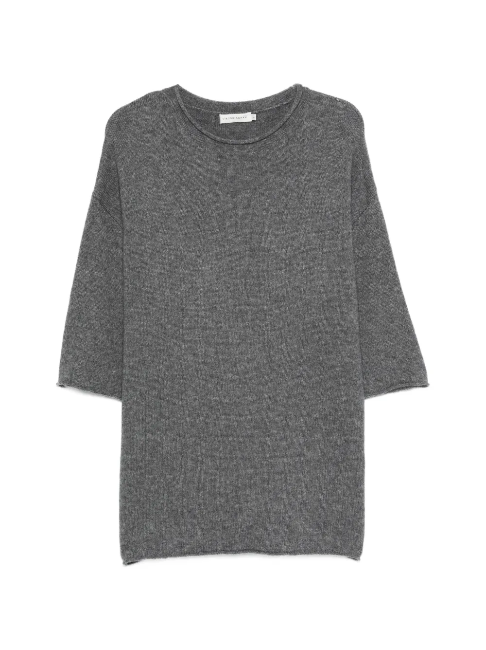 VIKTORIA CHAN short sleeve sweater - Grau