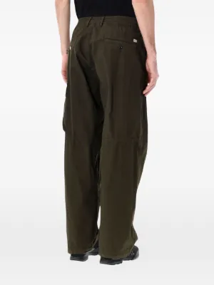 C.P. COMPANY レンズ カーゴパンツ 50 オリーブ C.P. Company メンズ パンツ通販 - FARFETCH