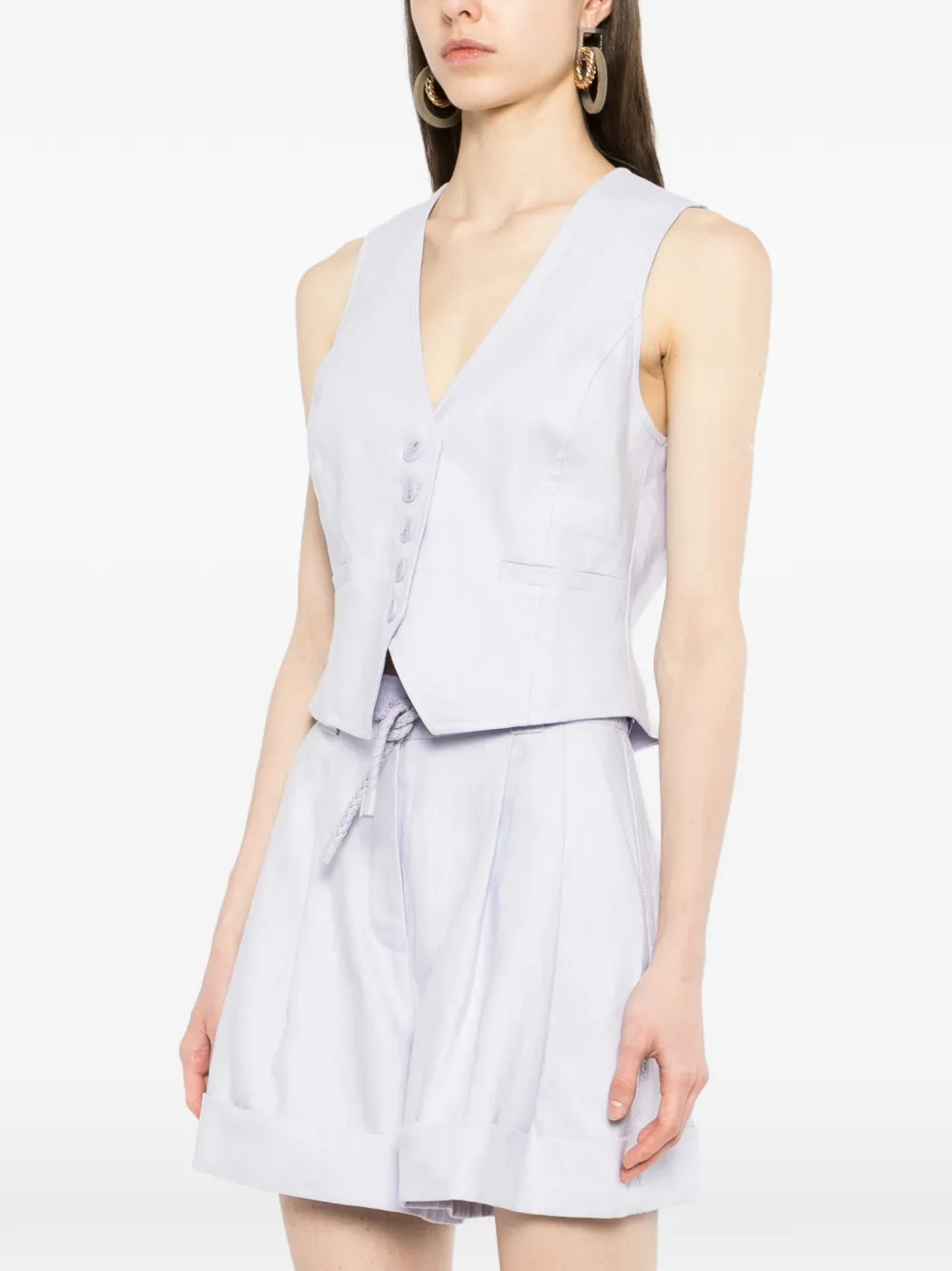  Zimmermann Luna Waistcoat - Purple 