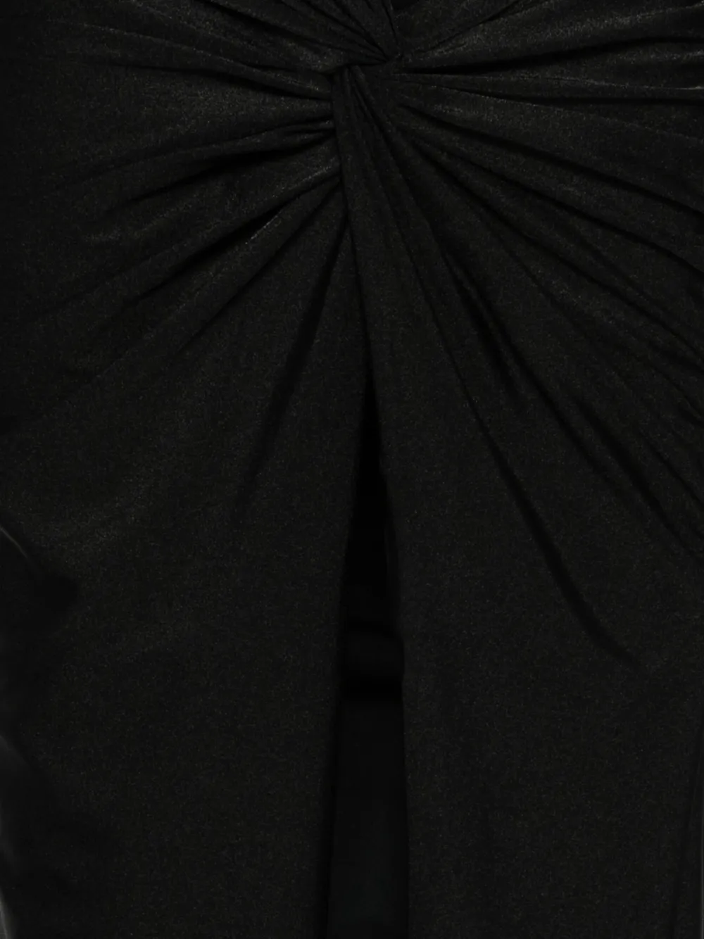 Karl Lagerfeld Pareo met geknoopt detail Zwart