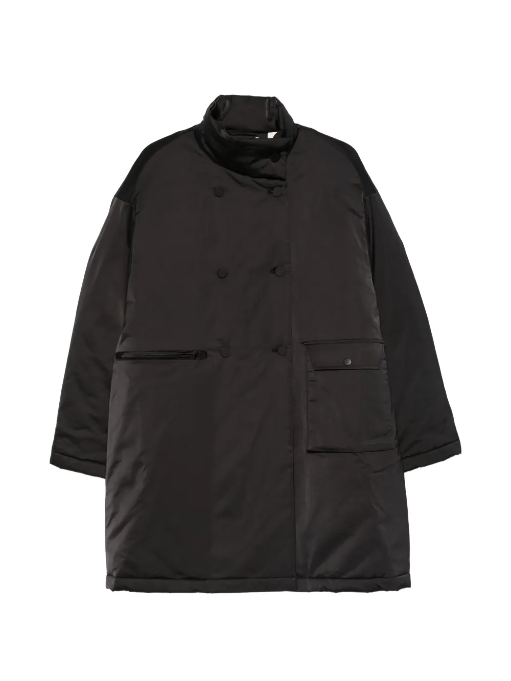 VIKTORIA CHAN Rhea button pocket coat - Black