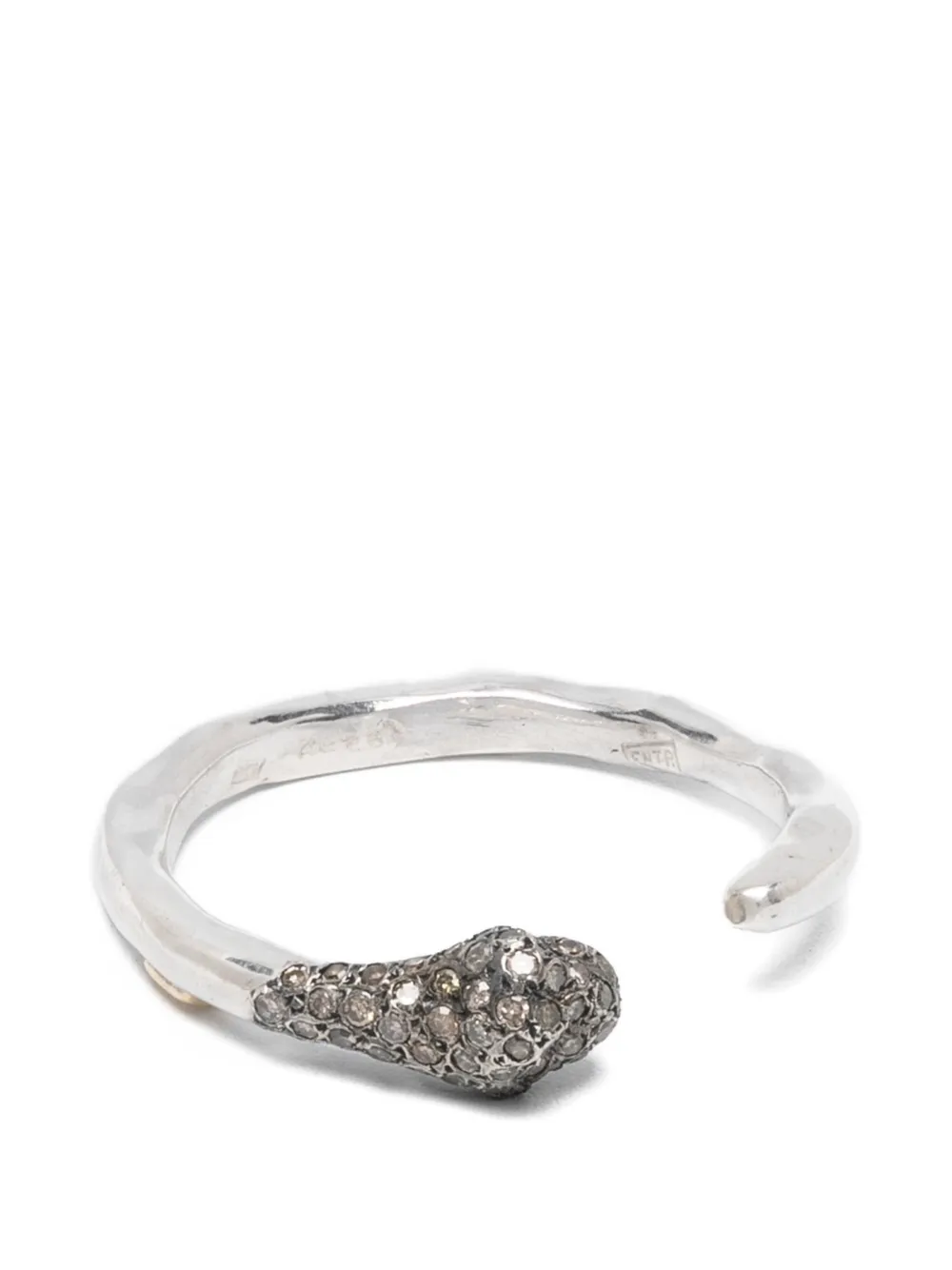 Rosa Maria Penna diamond ring - Argento