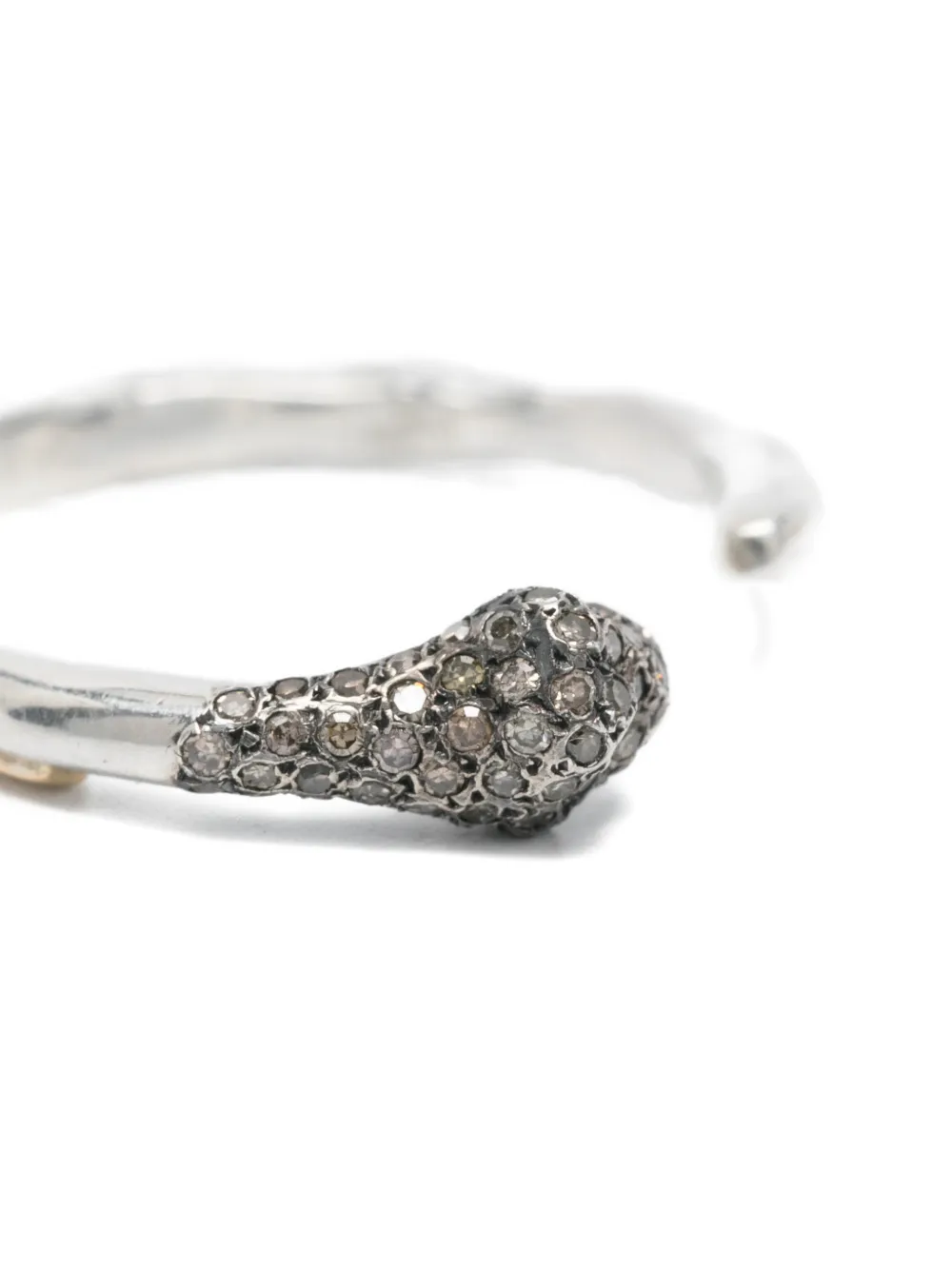  Rosa Maria Penna Diamond Ring - Silver 