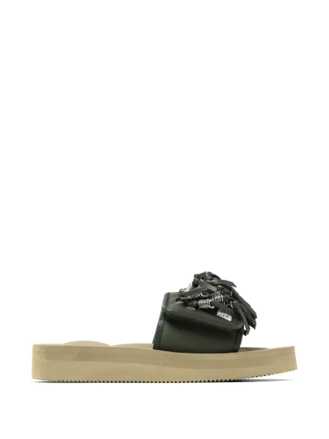 Toga x Suicoke tassel-detail platform slides