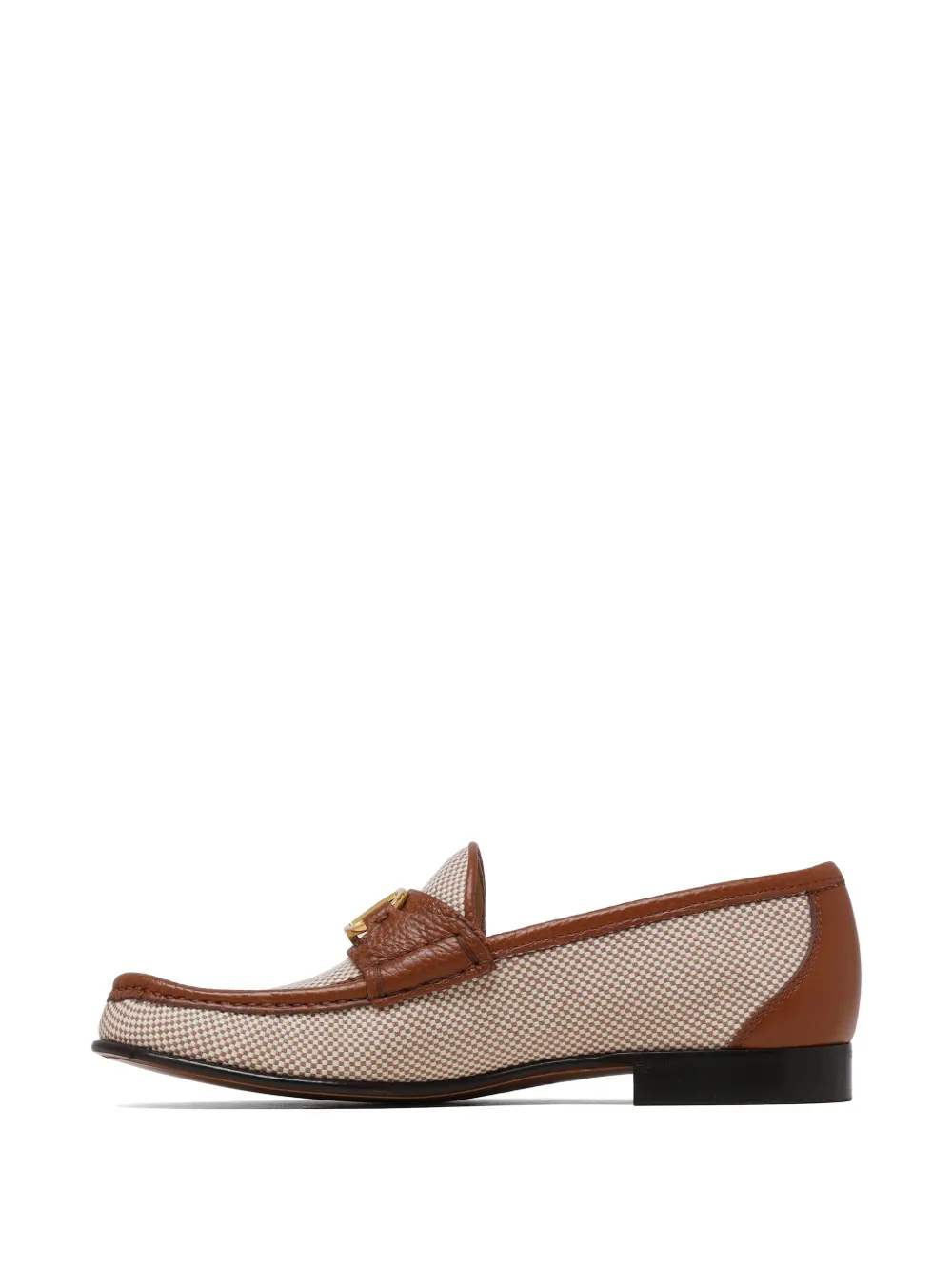 Valentino Garavani Loafers met logo Beige