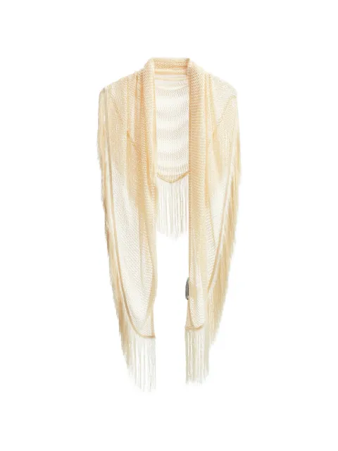OUR LEGACY Triangolo fringed scarf