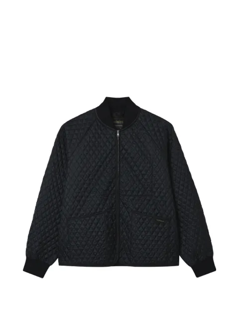 Lavenham diamond-quilted bomber jacket