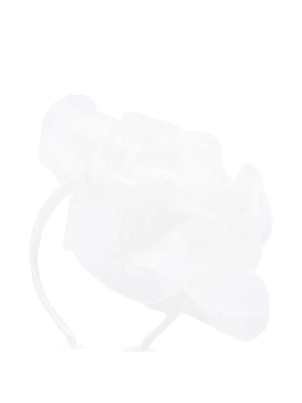 Colorichiari ruffled headband - Toni neutri