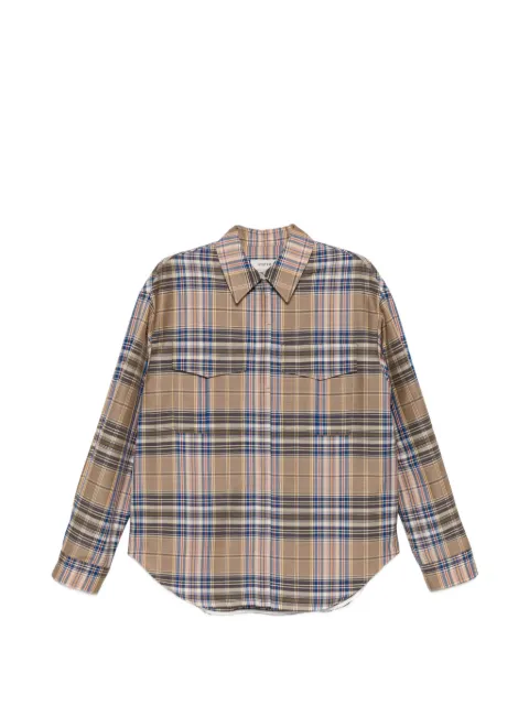 System checked pocket shirt