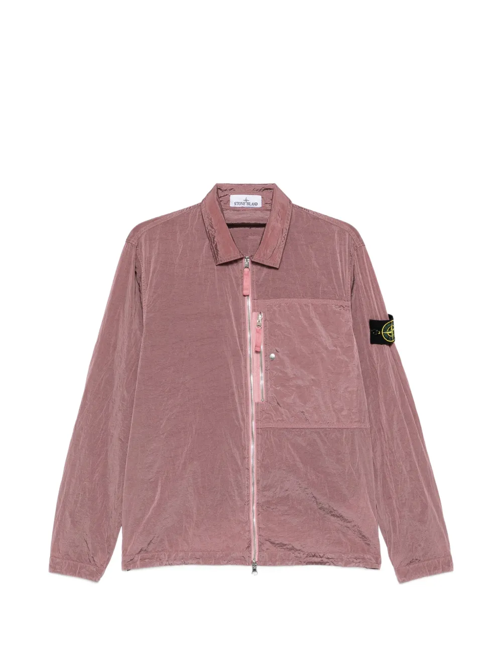 Stone Island zip pocket jacket - Rot