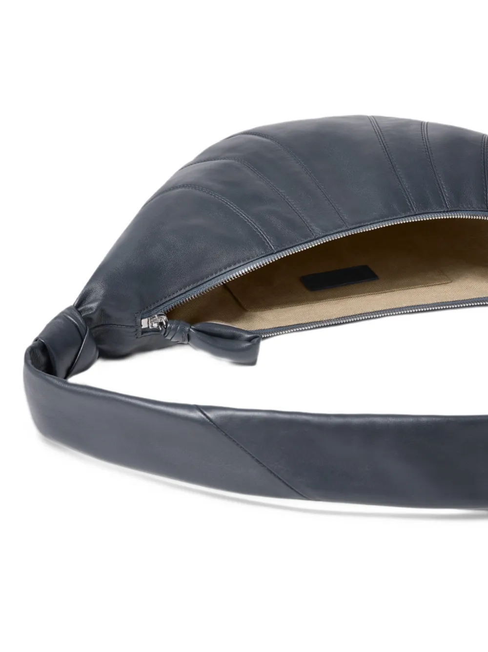 LEMAIRE Medium Croissant shopper Blauw