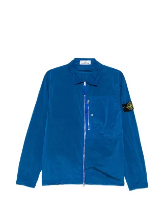 Stone Island 1200038 Nylon Metal In econyl® Jacket | Blue | FARFETCH