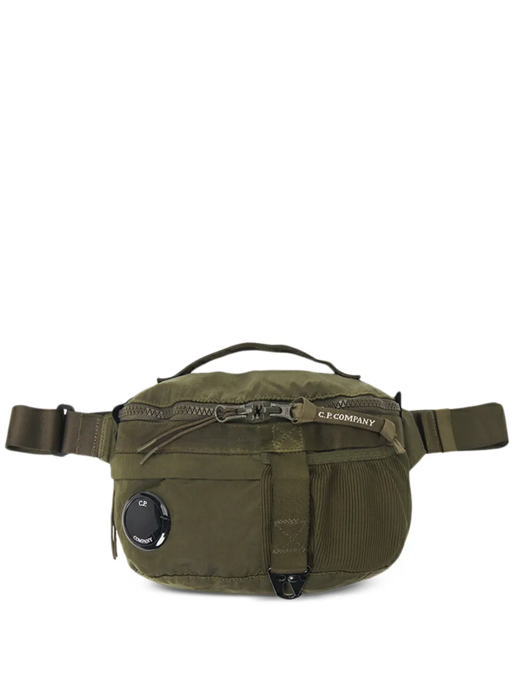 C.P. Company zip fastening belt bag - Grün