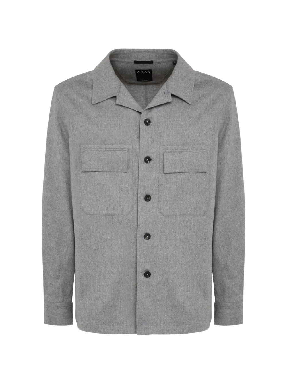 Zegna pocket shirt jacket - Grigio