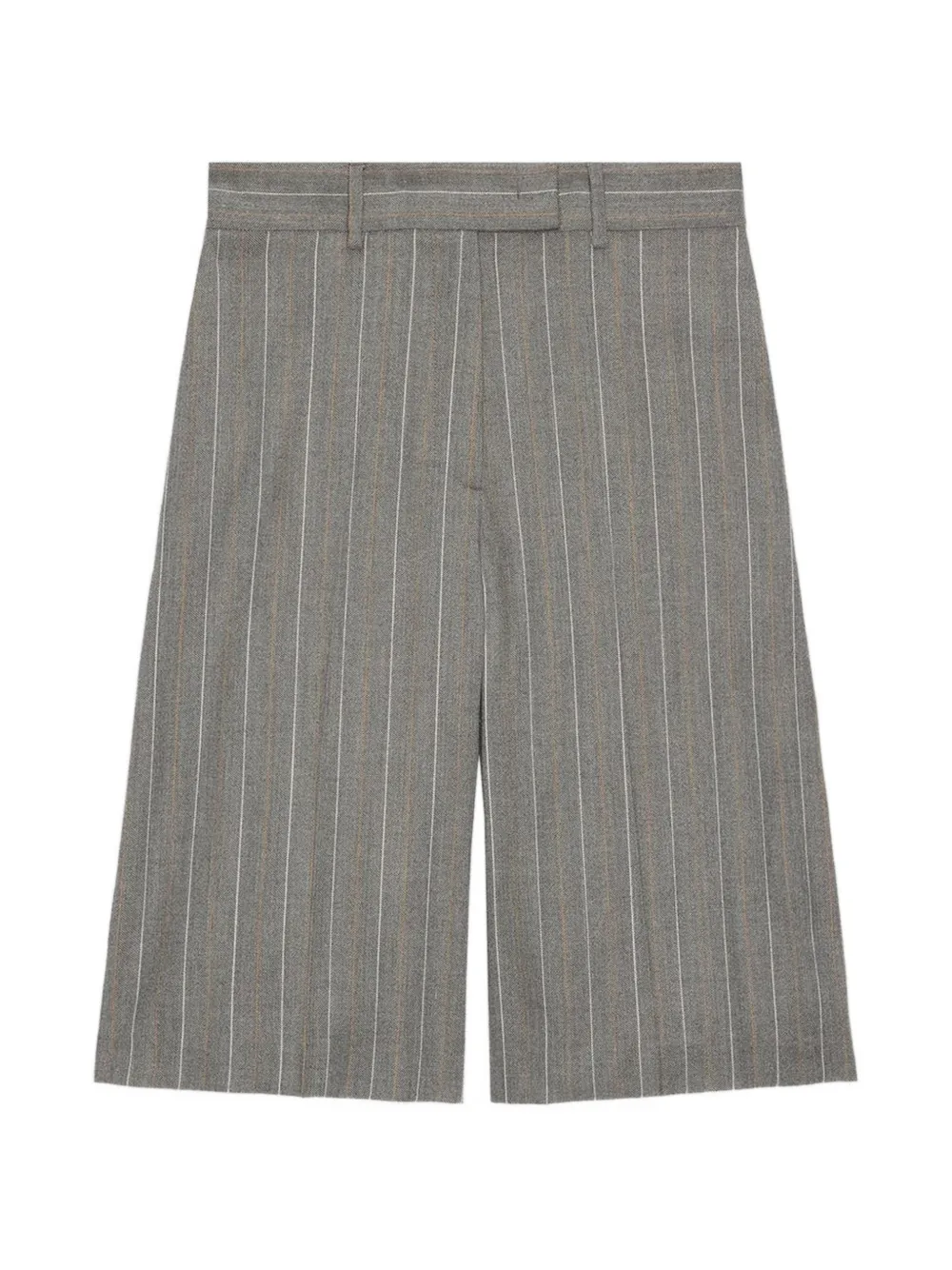 MSGM pinstripe shorts - Grigio