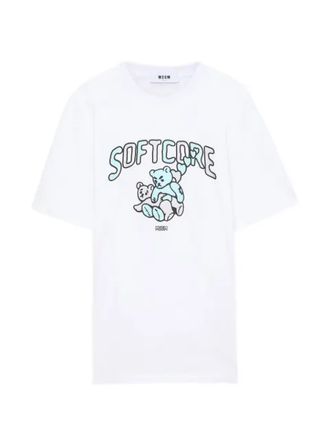 MSGM graphic-print T-shirt