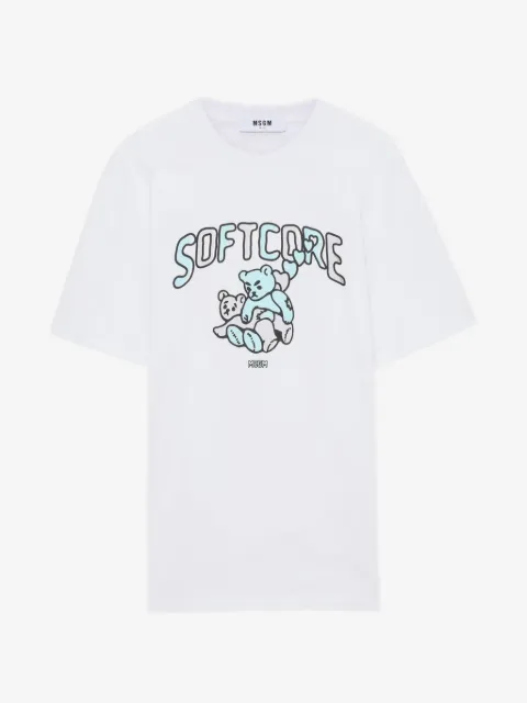 MSGM graphic-print T-shirt