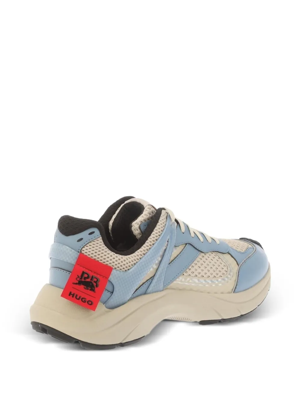 HUGO Sneakers met vlakken Blauw