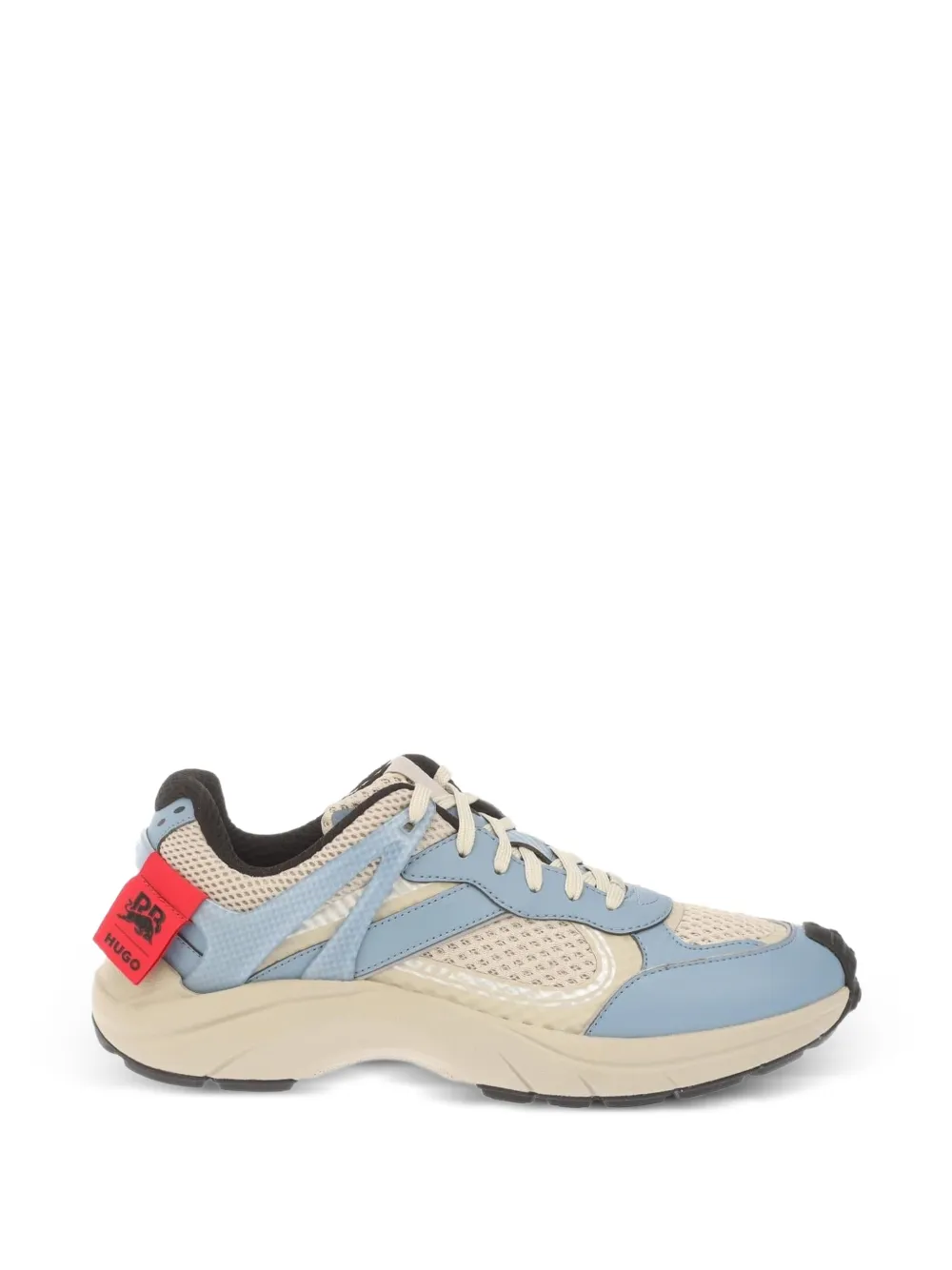 HUGO panelled sneakers - Blu